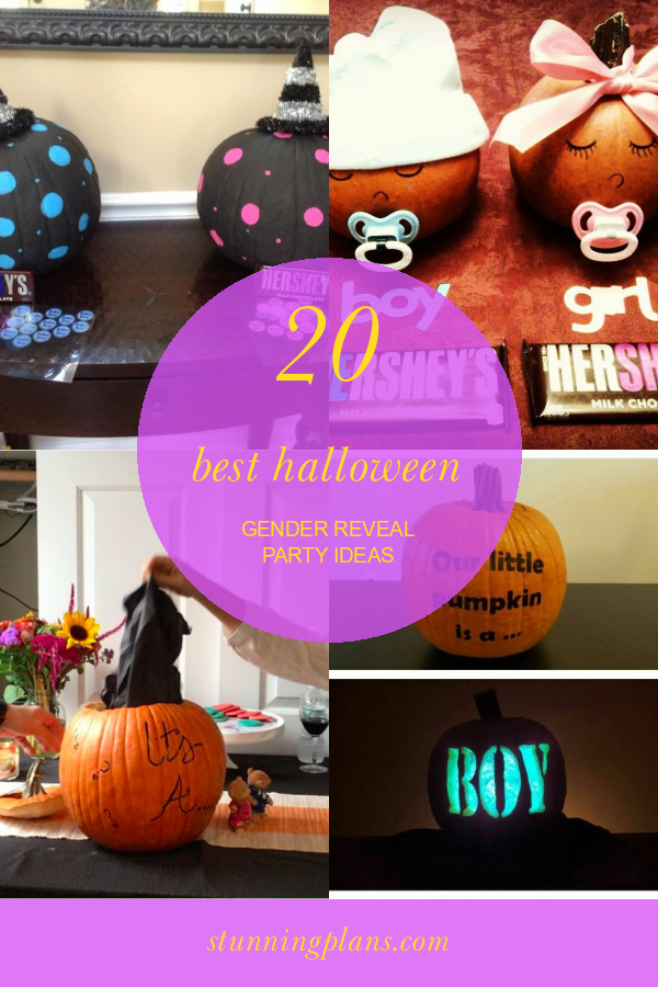 20 Best Halloween Gender Reveal Party Ideas Home, Family, Style and